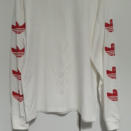 Adidas men's blouse like new, cotton, white, size M