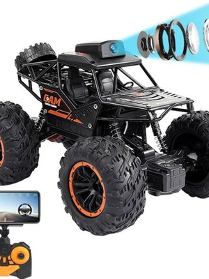 Bigfoot Monster Climbing Remote Control Car new with Wireless Camera and Controller