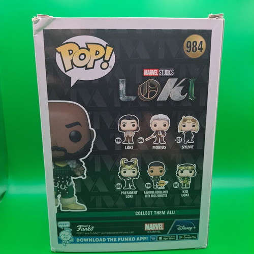 Boastful Loki Marvel Funko Pop used