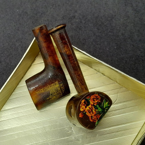 Pipe set used, wooden replacement parts for cigarettes