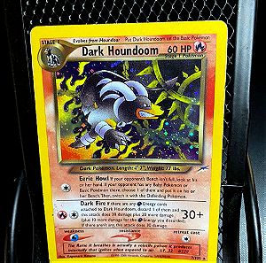 Συλλεκτικη Pokemon card Dark Houndoom, Holo. Neo Destiny deck 2002. #7/105