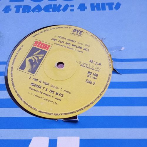 Maxi Single Record Isaac Hayes Booker T & The MG's used, 1980s