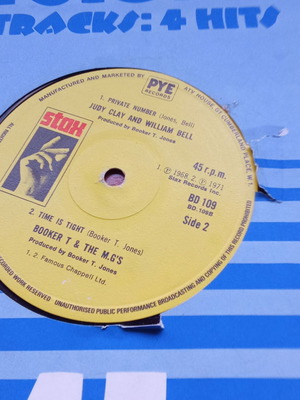 Δίσκος Maxi Single Isaac Hayes Booker T & The MG's μεταχειρισμένος, δεκαετίας 1980
