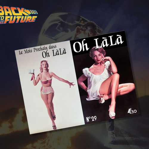 Back to the future II Almanac and Oh Lala covers new