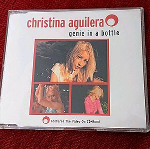 CHRISTINA AGUILERA - GENIE IN A BOTTLE CD SINGLE + VIDEO