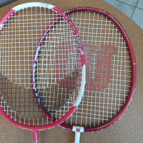 Badminton rackets set of 2 used
