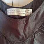 Zara Collection μαύρο τοπ με λεπτές τιράντες μέγεθος S σαν καινούργιο με δαντέλα