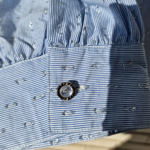 River Island oversized blue shirt new, size M/L
