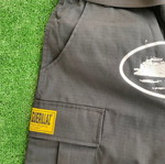 Corteiz 5starz cargo pants, black and white, size M