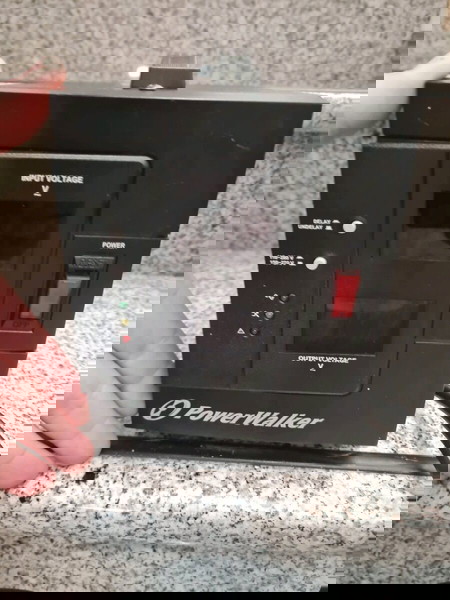 Powerwalker Σταθεροποιητής Τάσης 1500VA 2 Πρίζες Ρεύματος