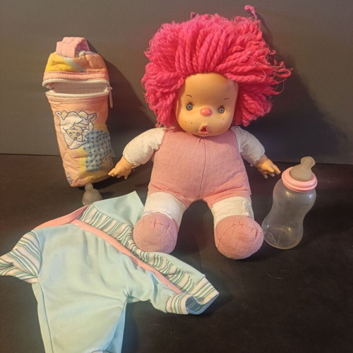 Vintage Patapouf Doll El Greco 1980s used with accessories