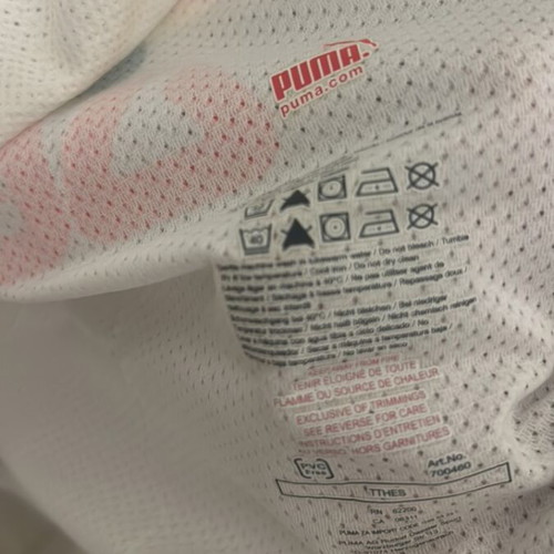 PAOK 2008 Puma Match-Issued jersey signed by Pablo Contreras
