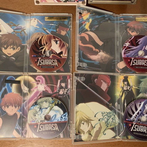 Tsubasa 'RESERVoir CHRoNicle' collector's box set DVD Blu Ray used