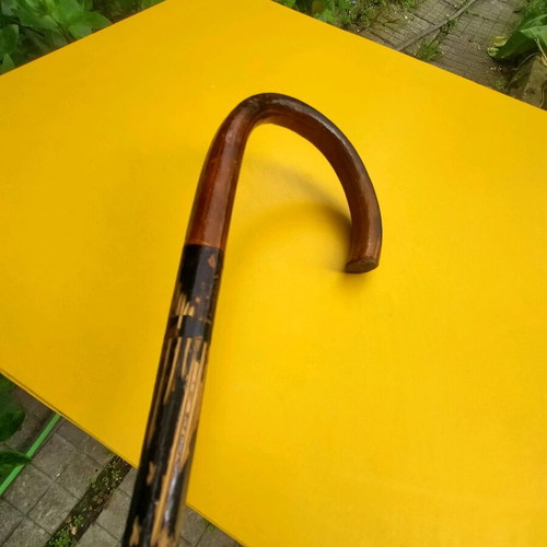 Decorative wooden mini walking stick used