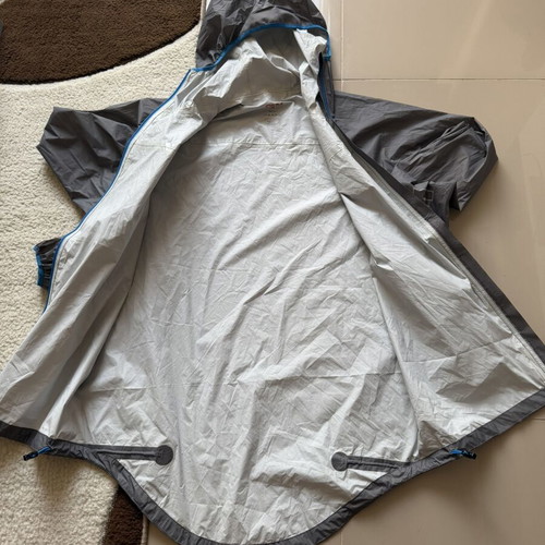 OMM Halo Waterproof Jacket, men's size M, grey