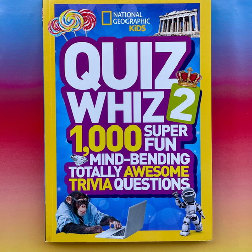 National Geographic Kids Quiz Whiz 2 book like new, English 2013 edition
