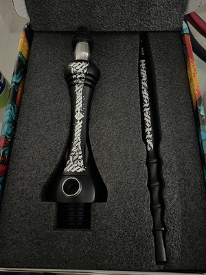 Alpha Hookah Model X Artist Collection black hookah