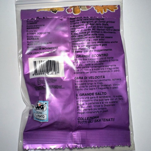 Skatetisti purple sealed pack new with figure
