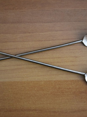 Unique 3-in-1 cocktail spoons new, length 20cm