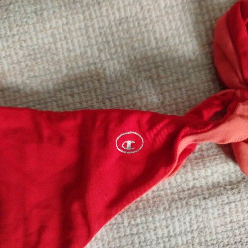 Champion double-sided swimsuit like new, size M-L, red and coral