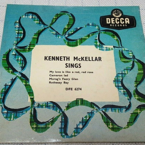 Kenneth McKellar Sings 7' used, UK 1957, DFE 6274