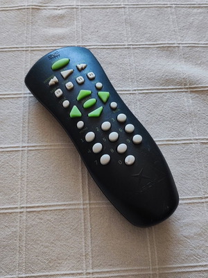 Xbox Classic remote control used, no receiver included