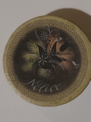 Χάρτινο στρογγυλό κουτάκι με ρουζ NOLICE, PARIS - AURORE μεταχειρισμένο, κοραλί