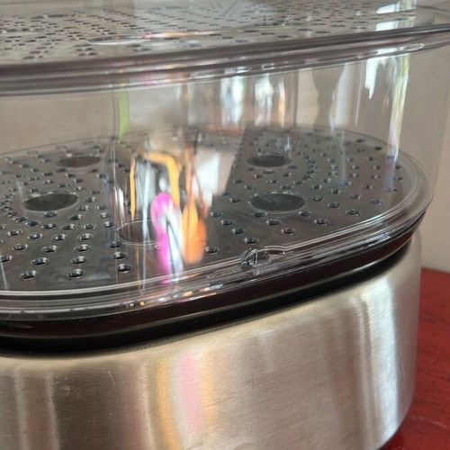 Tefal steamer like new with 3 bowls