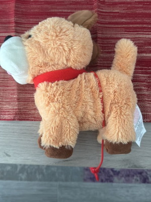 Flying and barking dog toy like new