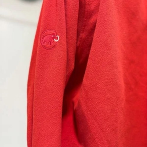 Mammut Women's Tecnopile Fleece Red 1/4 Zip used Size M/L
