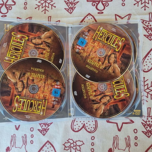 Hercules The Legendary Journeys Season 4 DVD box set like new