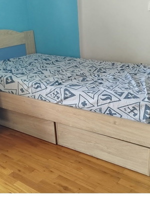 Single children's bed No47 with slats, Tiniakos