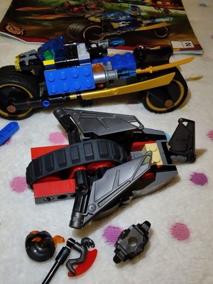 Lego Ninjago 70622 Desert Lightning used, missing pieces and figures