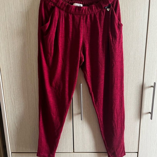 Lynne women's pants used, red, size S