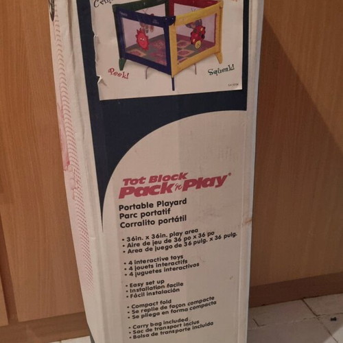Playard like new in original box