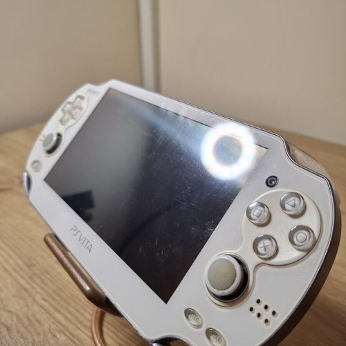 Sony PlayStation Vita 1000 OLED White like new with 8GB card and charging cable