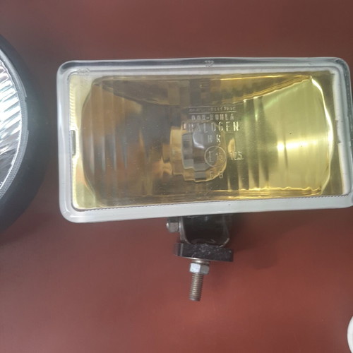 Halogen car spotlights used, pack of three, English made
