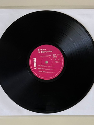 Sheila & B. Devotion Singin' In The Rain LP μεταχειρισμένο, γαλλική έκδοση 1977