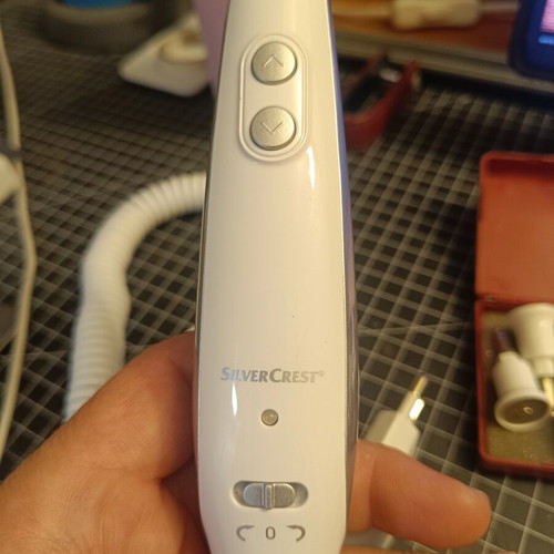 SilverCrest manicure set and rotary tool used