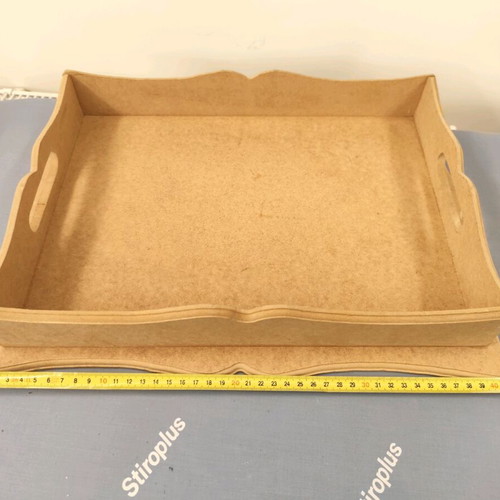 Wooden serving tray large new