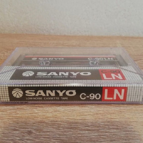 Κασέτα ήχου SANYO C-90 LN σφραγισμένη καινούργια