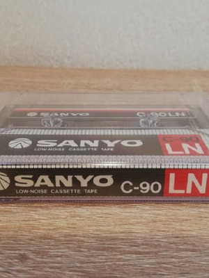 Κασέτα ήχου SANYO C-90 LN σφραγισμένη καινούργια