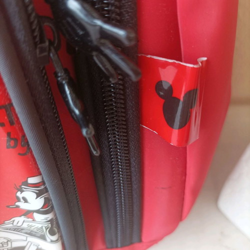 Mickey Mouse school bag used with cross strap buckle