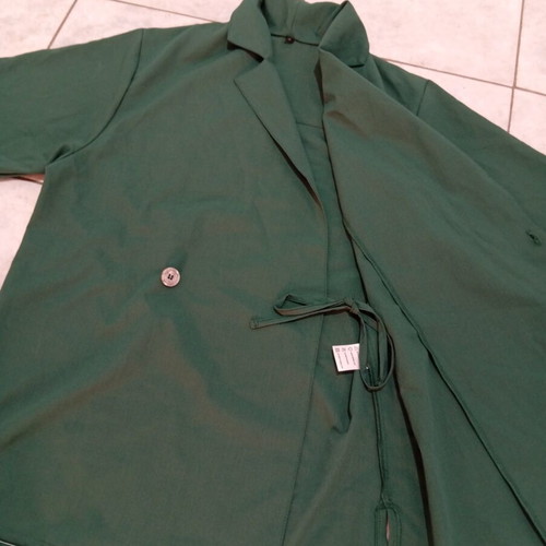 Green women's suit set, new