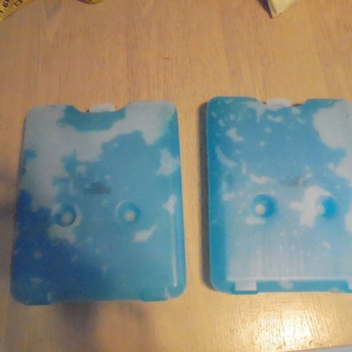 Gel ice packs large 18x22cm new, pack of 2