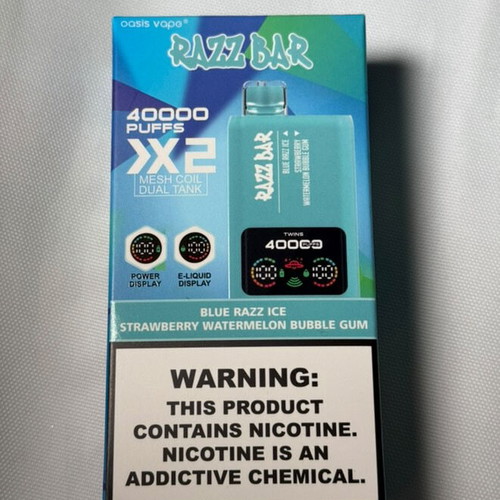 RAZZ BAR VAPE 40.000 PUFFS!!! - € 22,00