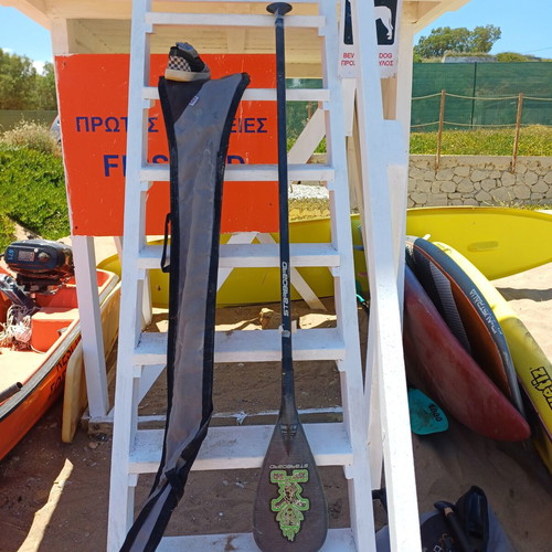 SUP paddles used carbon fiber set with blades and handles