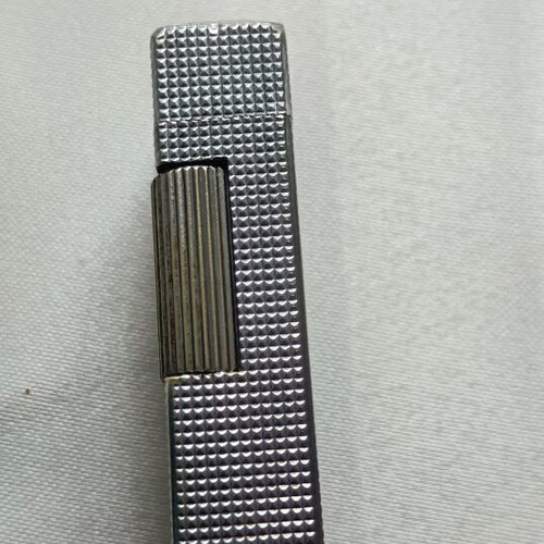Αναπτήρας S.T.Dupont vintage μεταχειρισμένος με χαραγμένα αρχικά Σ.Μ.