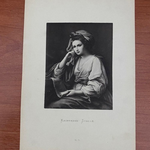 Engraving used, collectible