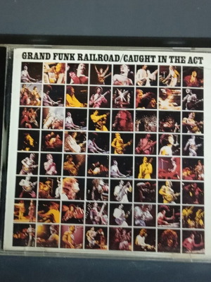 Grand Funk Railroad Caught In the Act CD used, rock